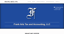 Desktop Screenshot of frankartz.com